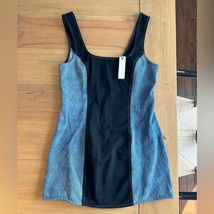 Olivaceous Black and Blue Tank Top